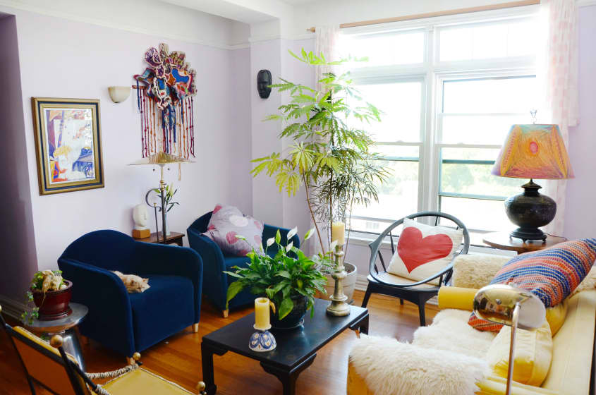 Image showcasing House Tour: An Exuberant, Eccentric Oakland Apartment | Apartment Therapy